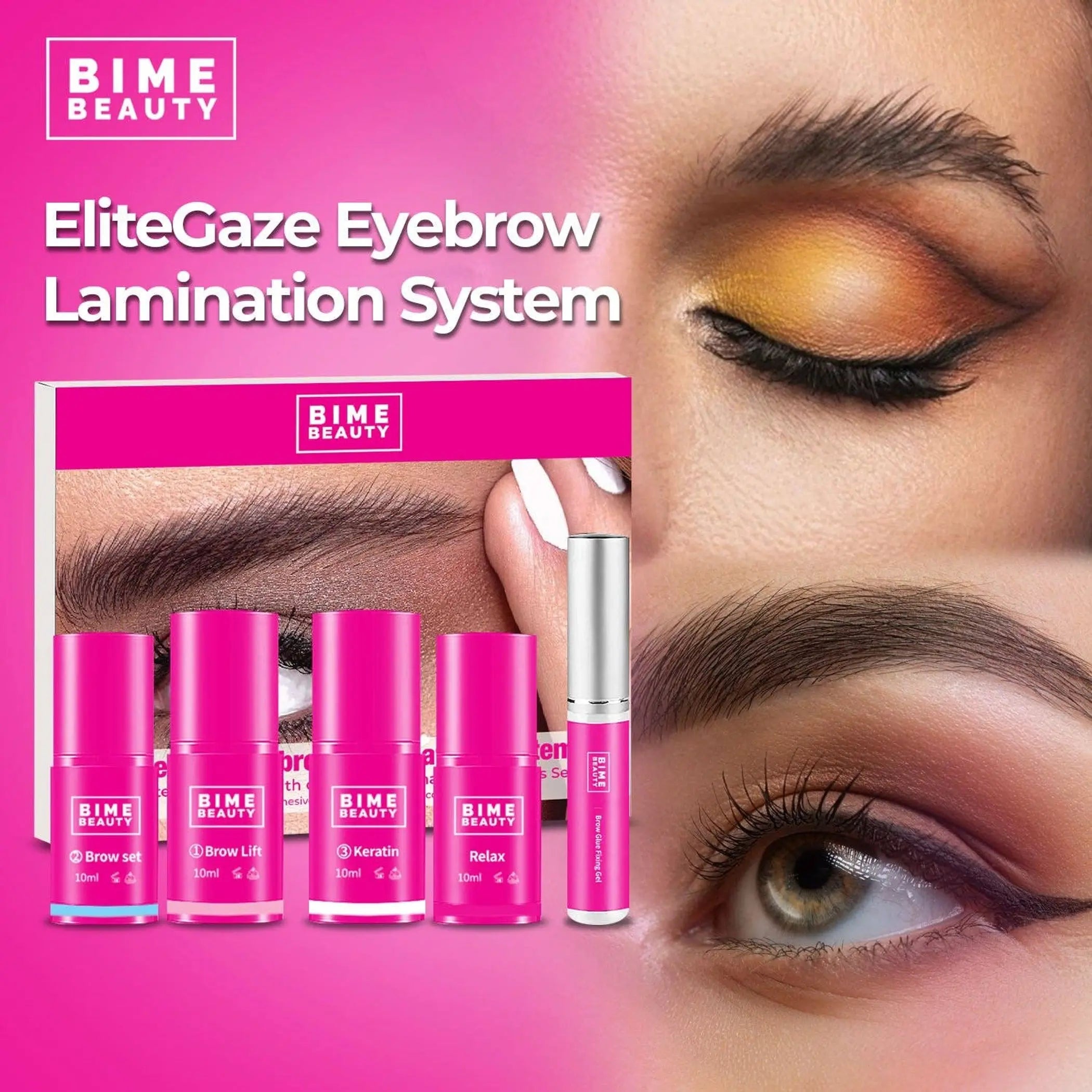 EliteGaze Eyebrow Lamination System Bime Beauty