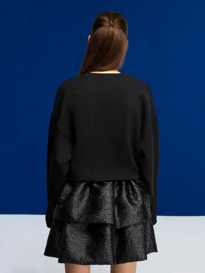 Embellished Sweatshirt Monique Store