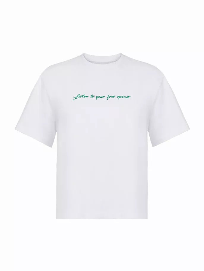 Embroidered Oversized T-Shirt Nocturne