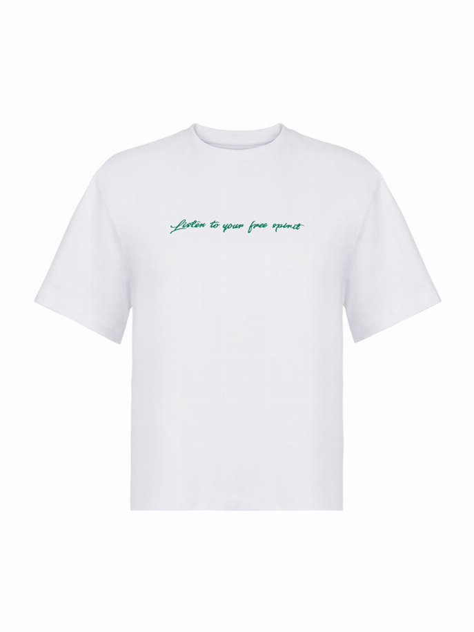 Embroidered Oversized T-Shirt Nocturne