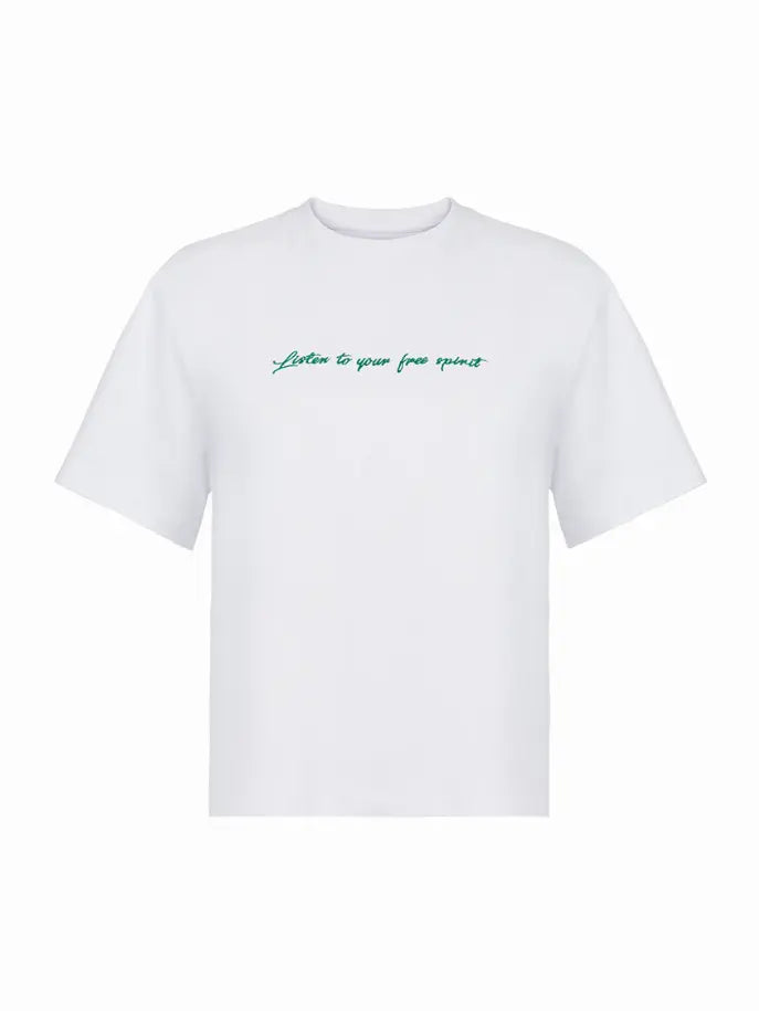 Embroidered Oversized T-Shirt Nocturne