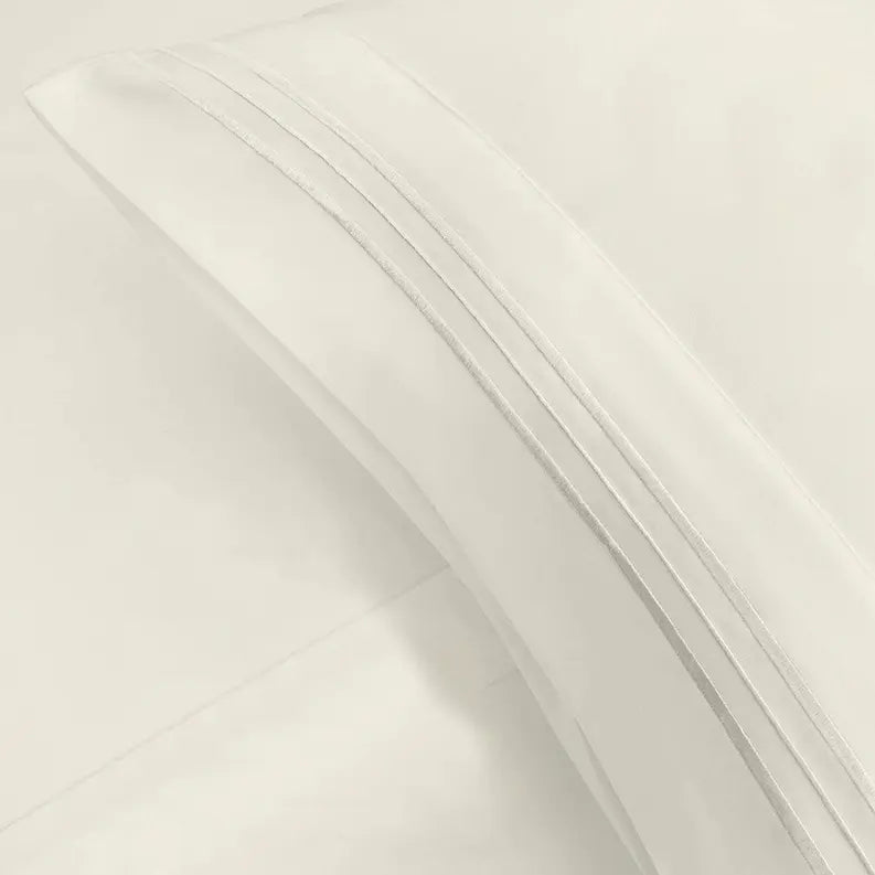 Embroidery Soft Cozy Sheet Set Wrinkle Resistant Home Mart Goods