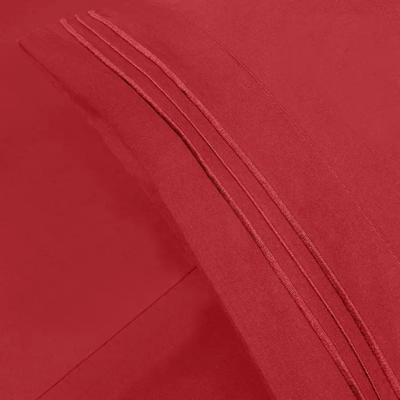 Embroidery Soft Cozy Sheet Set Wrinkle Resistant Home Mart Goods