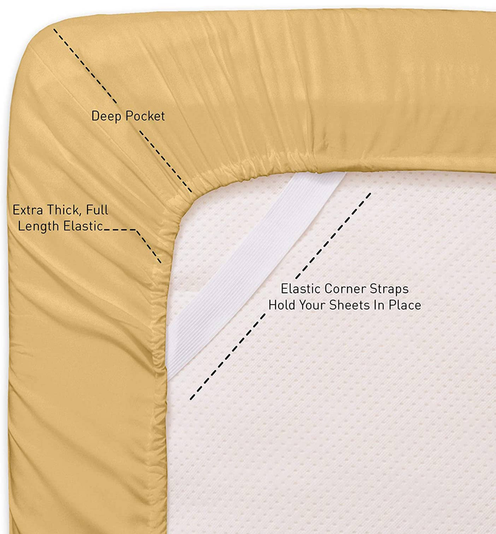 Embroidery Soft Sheet Set Wrinkle Resistant Home Mart Goods