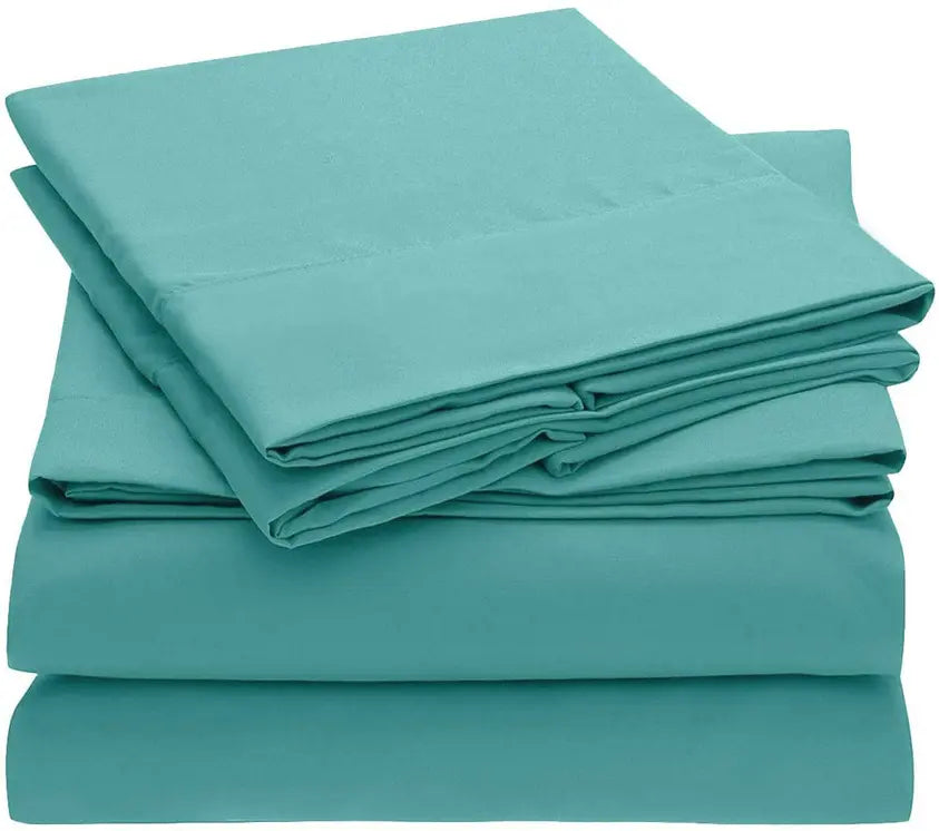 Embroidery Soft Sheet Set Wrinkle Resistant Home Mart Goods