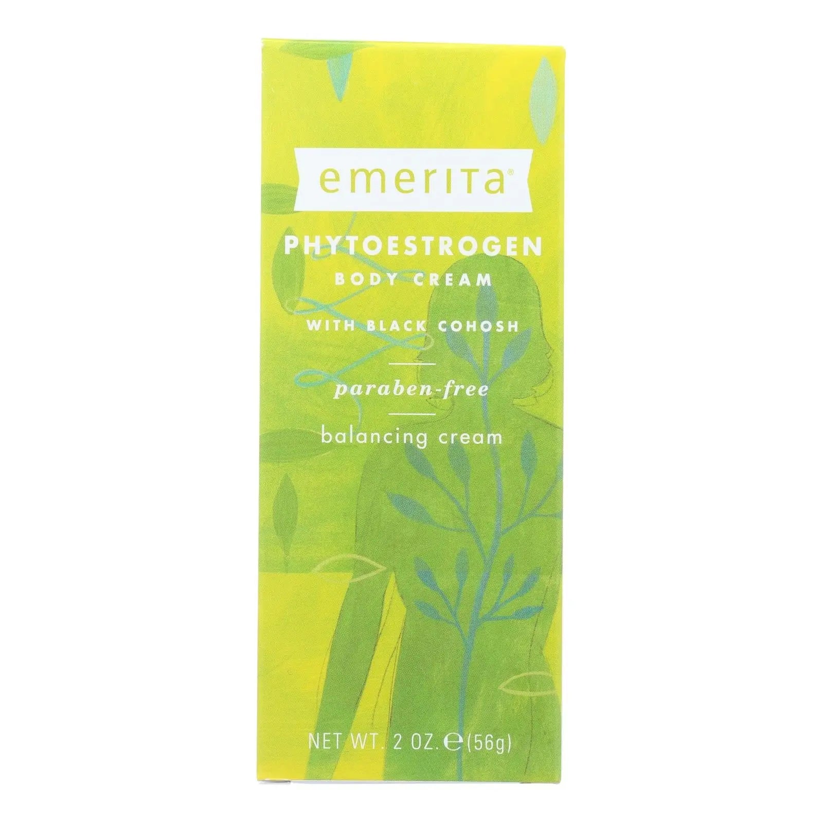 Emerita Phytoestrogen Body Cream - 2 Oz Emerita