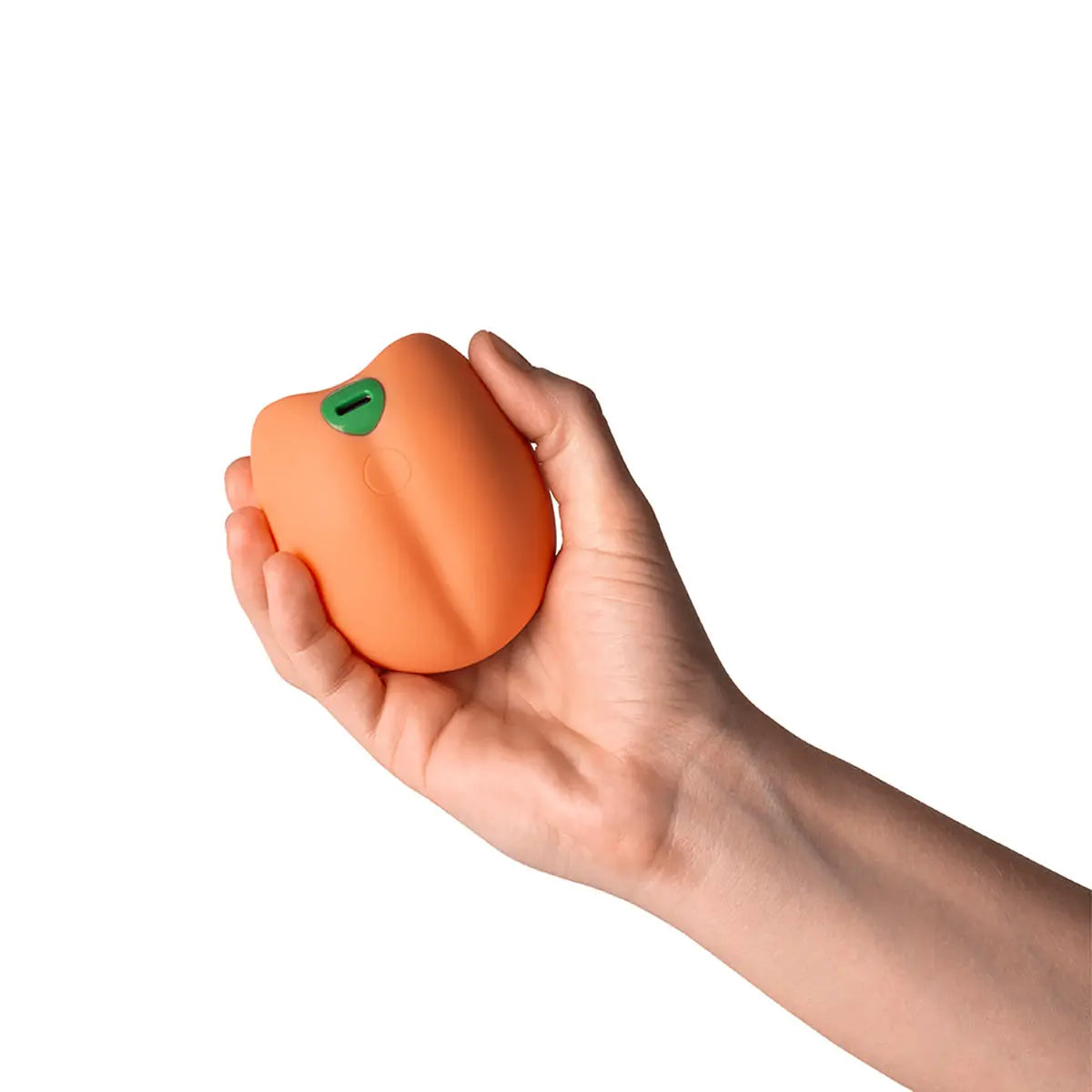 Emojibator Peach Vibrating Stroker Dame Products