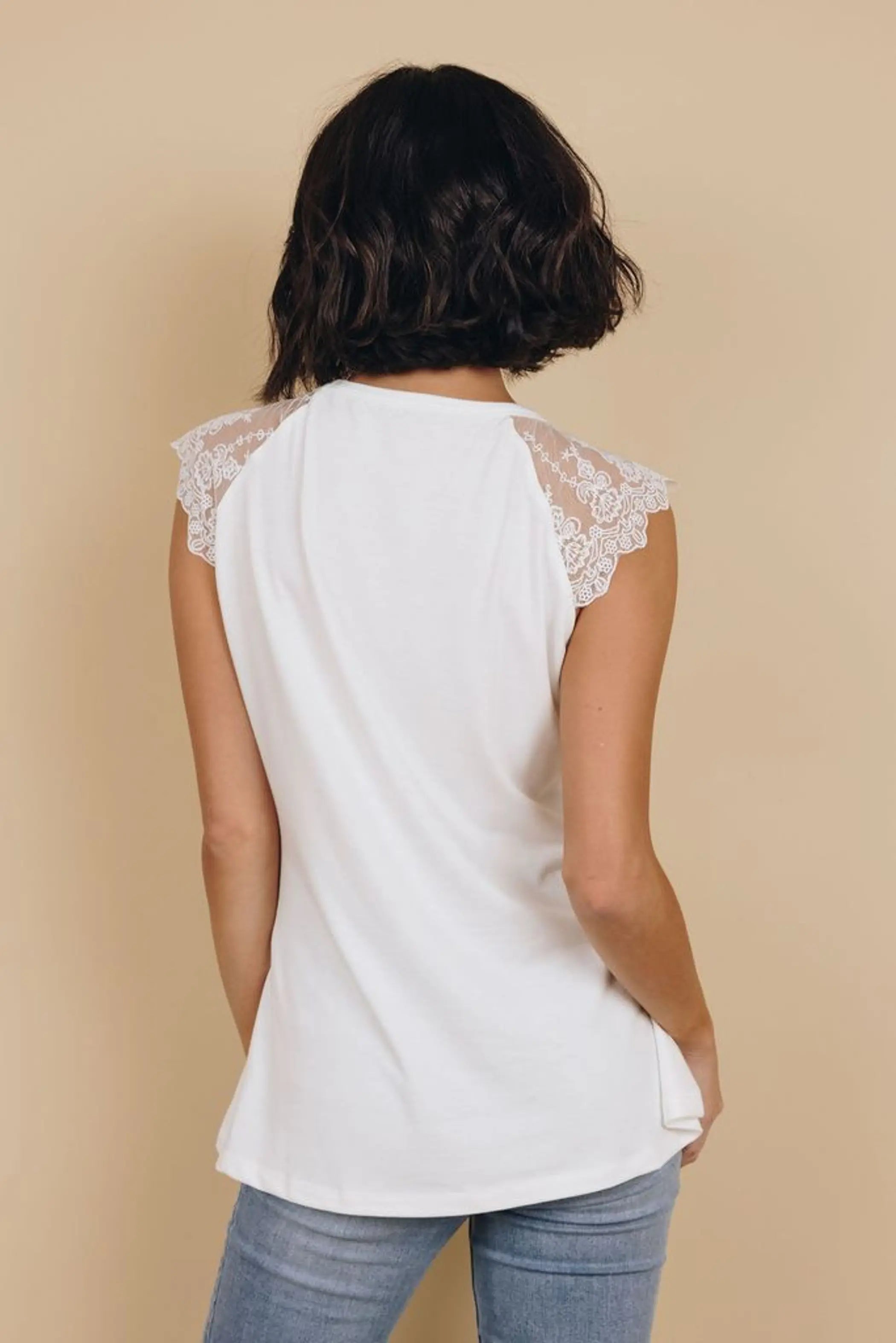 Endless Possibilities Lace Tank Stay Warm in Style