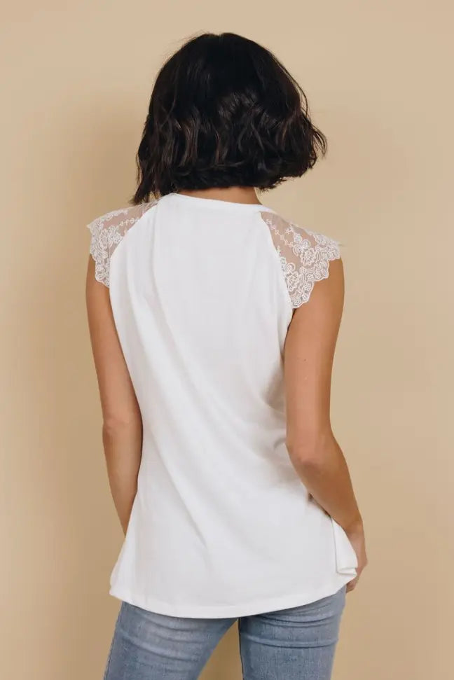 Endless Possibilities Lace Tank Stay Warm in Style