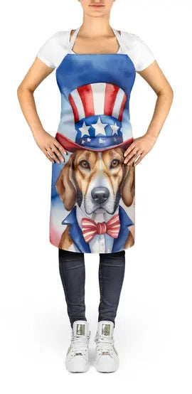 English Foxhound Patriotic American Apron Caroline's Treasures