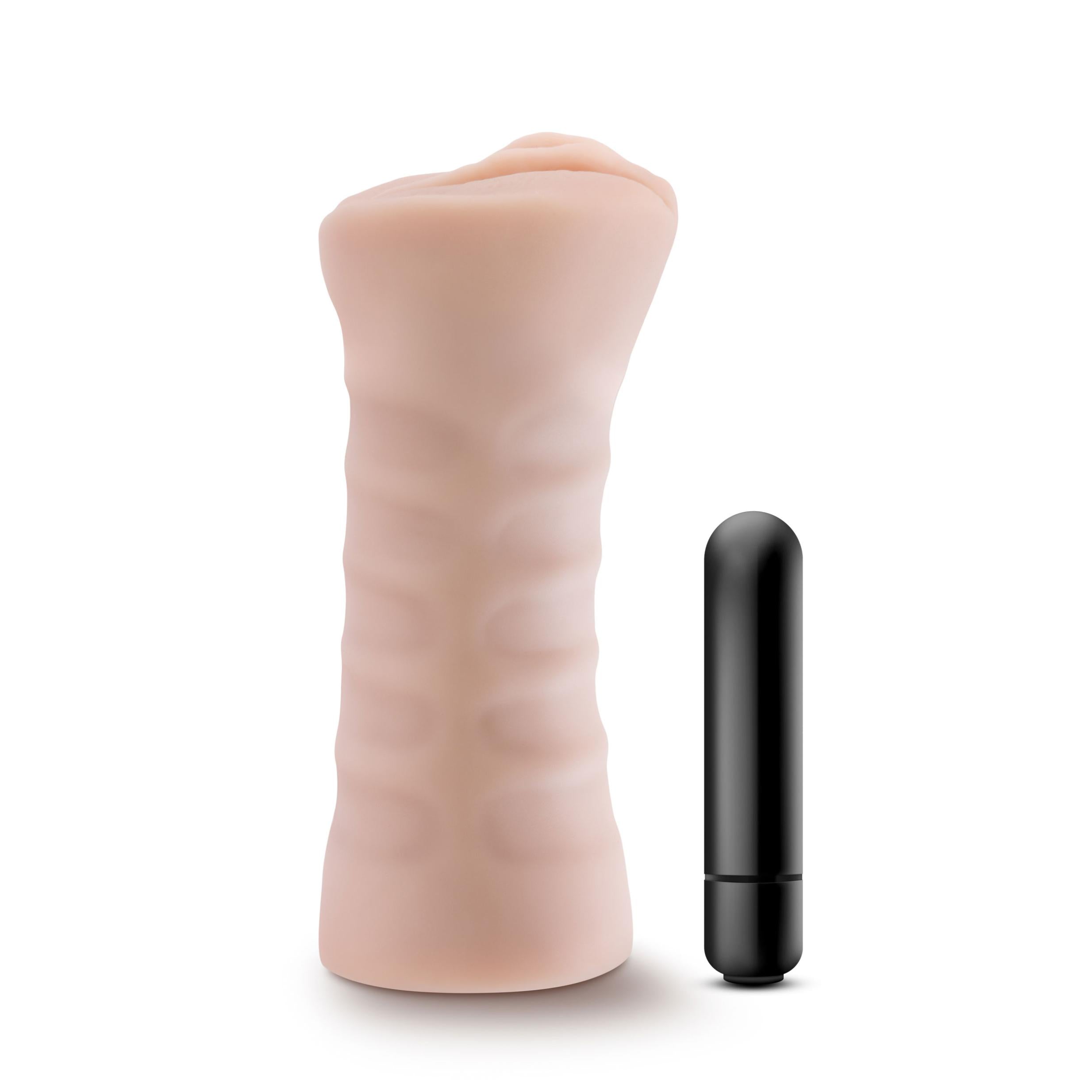 Enlust - Ayumi - Vibrating Stroker - Beige - GreatEagleInc