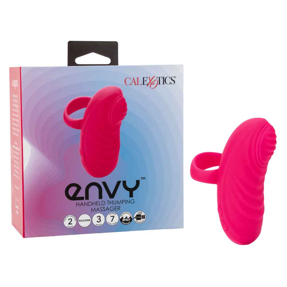 Envy Handheld Thumping Massager - Pink - GreatEagleInc