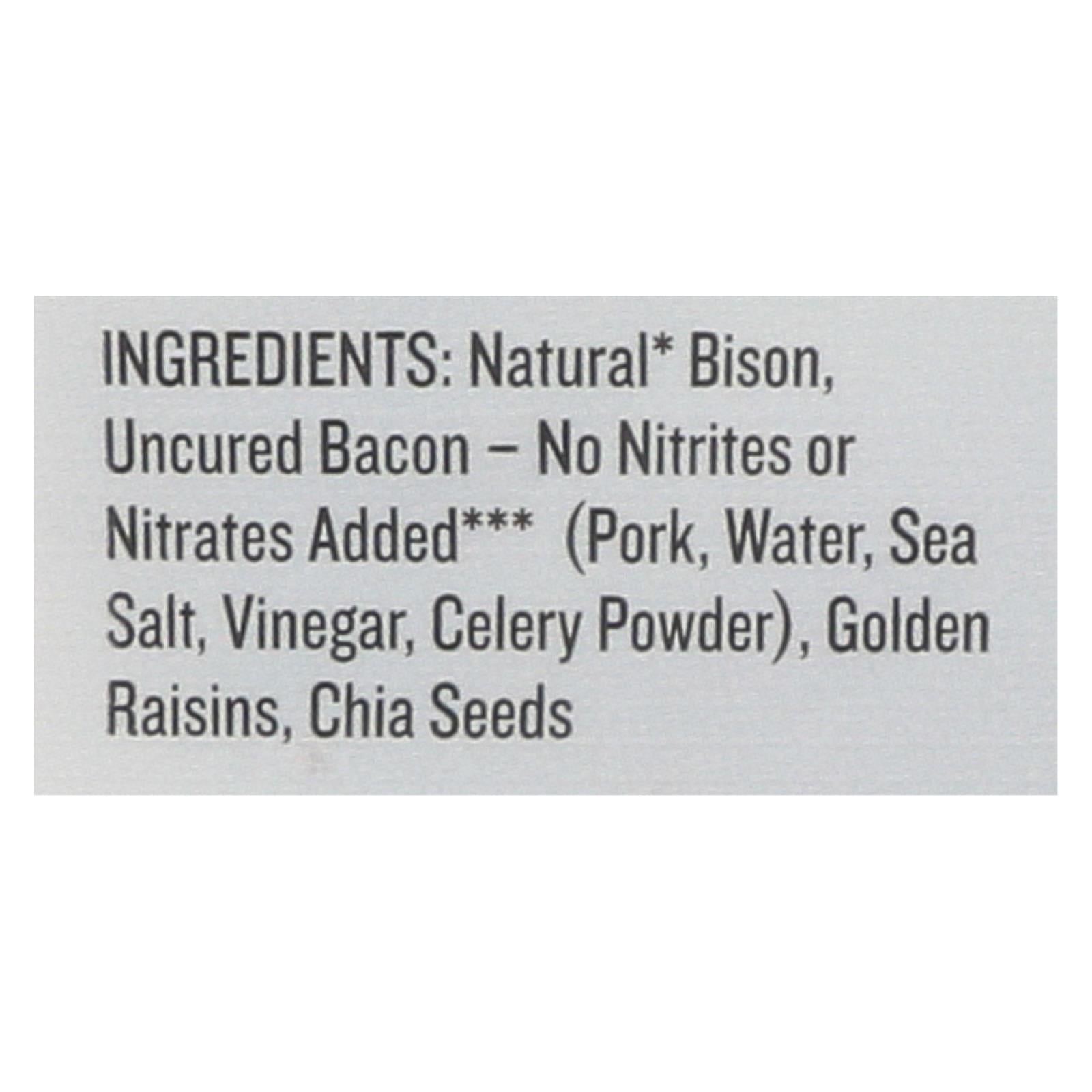 Epic - Jerky Bites - Bison Meat - Case Of 8 - 2.5 Oz. Epic