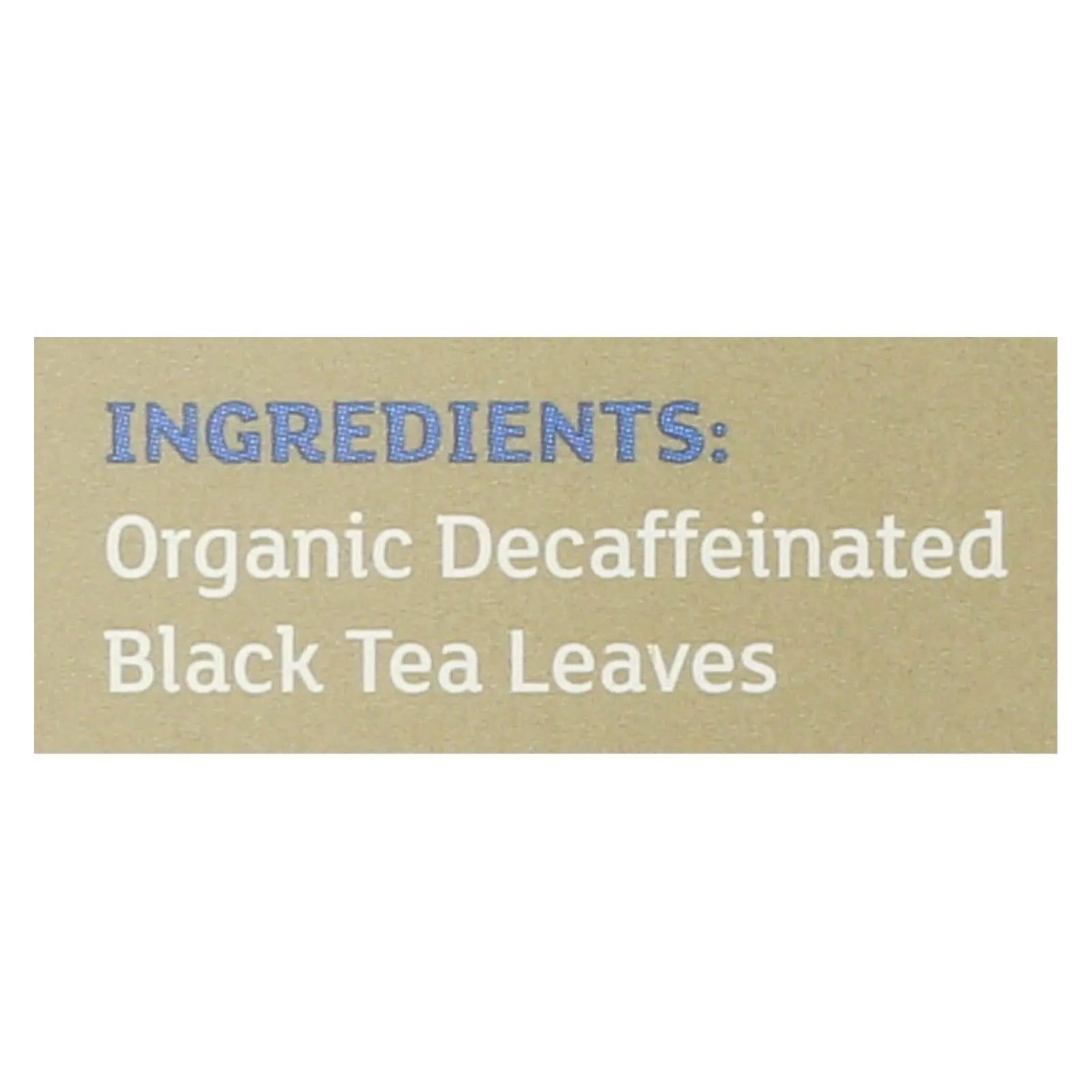 Equal Exchange Organic Decaf Black Tea - English Breakfast - Case Of 6 - 20 Bags Equal Exchange