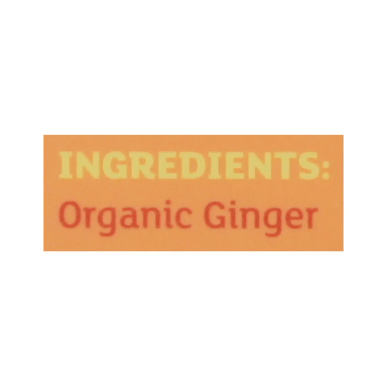 Equal Exchange - Tea Ginger - Case Of 6-20 Ct Equal Exchange