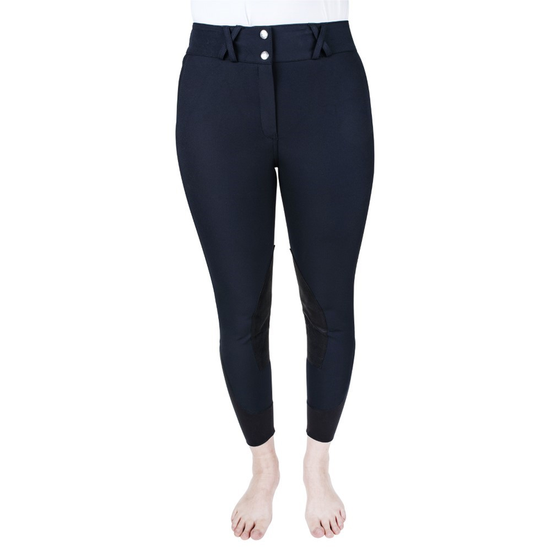 Equine Couture Charlotte Suede Knee Patch Breech JPC Equestrian