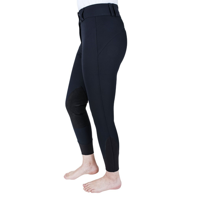 Equine Couture Charlotte Suede Knee Patch Breech JPC Equestrian