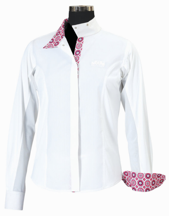 Equine Couture Children's Kelsey Long Sleeve Show Shirt JPC Equestrian