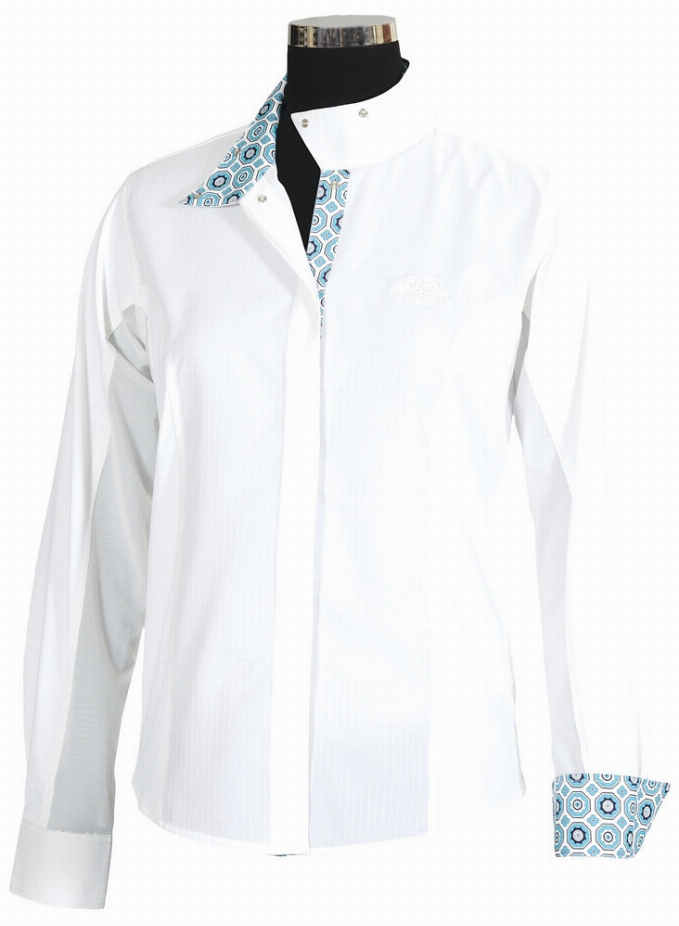 Equine Couture Children's Kelsey Long Sleeve Show Shirt JPC Equestrian