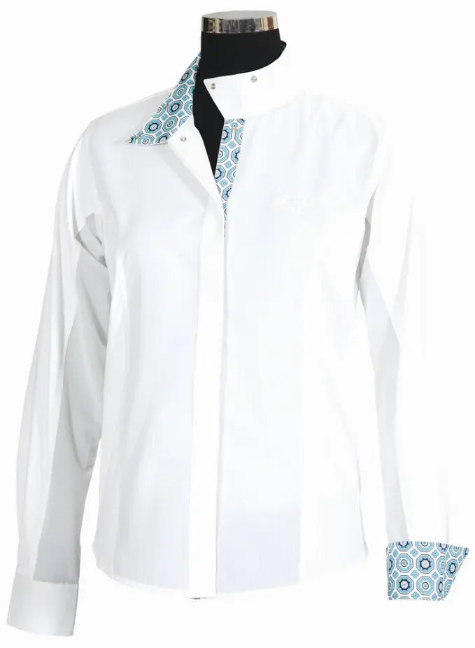 Equine Couture Children's Kelsey Long Sleeve Show Shirt JPC Equestrian