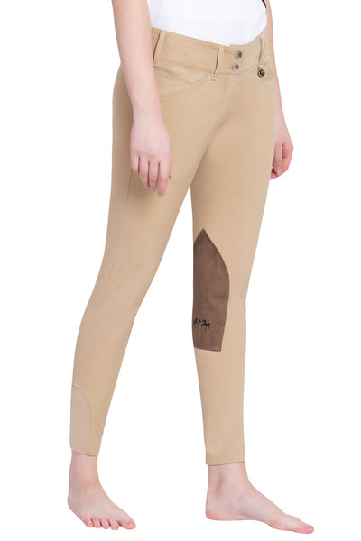Equine Couture Ladies Coolmax Champion Knee Patch Breeches JPC Equestrian