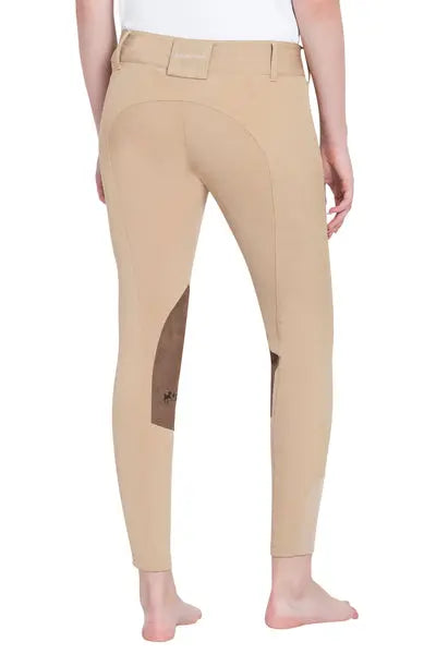 Equine Couture Ladies Coolmax Champion Knee Patch Breeches JPC Equestrian