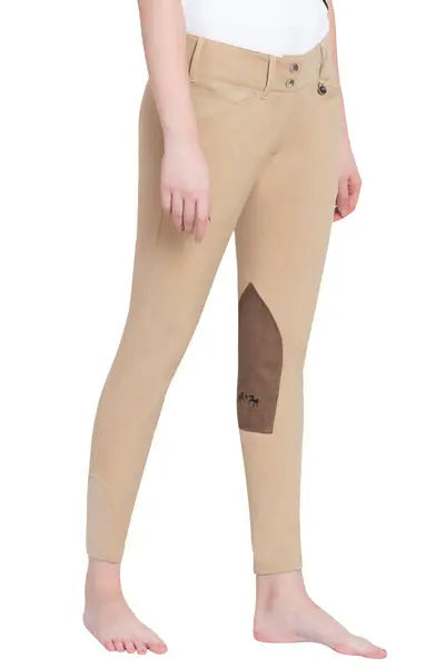 Equine Couture Ladies Coolmax Champion Knee Patch Breeches JPC Equestrian