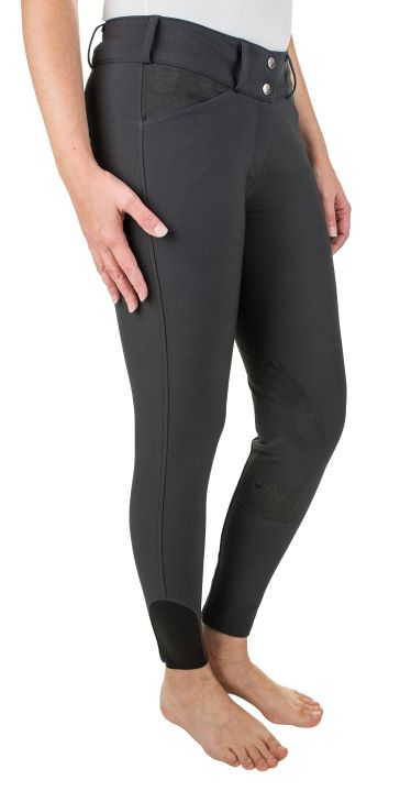 Equine Couture Ladies Coolmax Champion Knee Patch Breeches JPC Equestrian