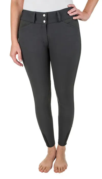 Equine Couture Ladies Coolmax Champion Knee Patch Breeches JPC Equestrian
