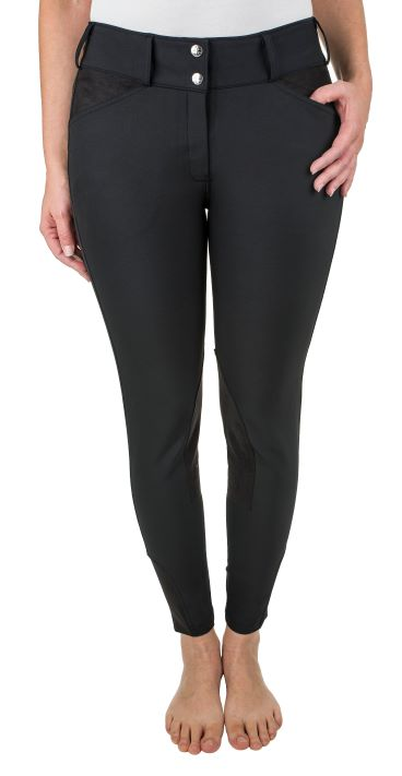 Equine Couture Ladies Coolmax Champion Knee Patch Breeches JPC Equestrian