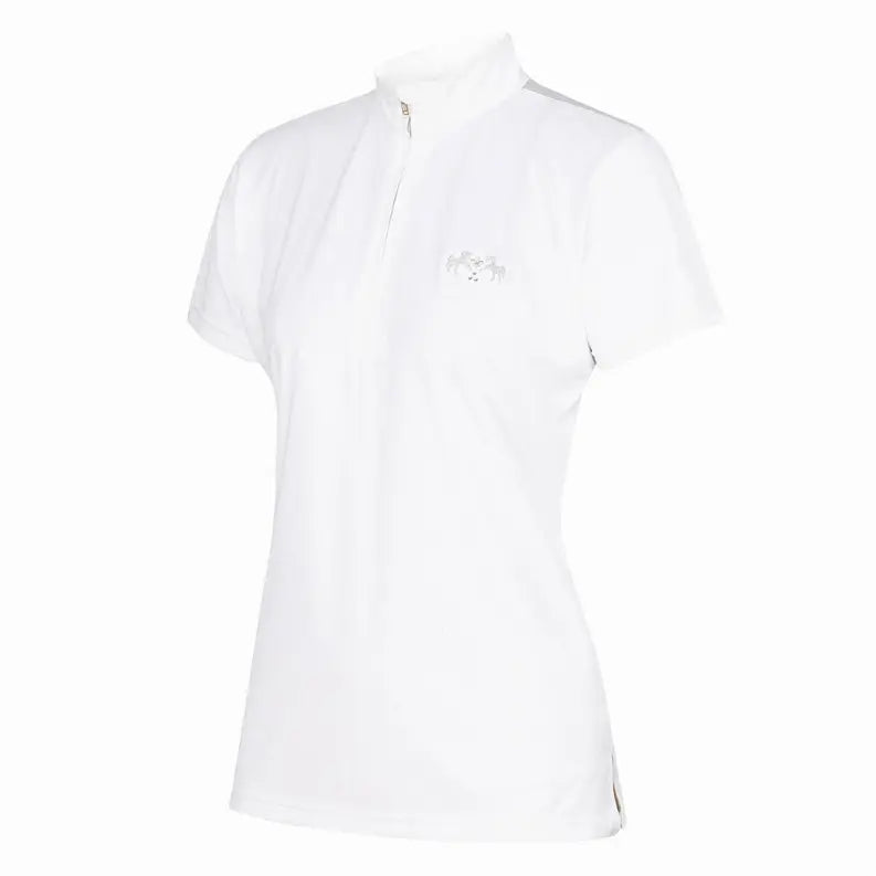 Equine Couture Ladies Giana EquiCool Short Sleeve Show Shirt JPC Equestrian