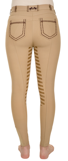 Equine Couture Ladies Nora Extended Knee Patch Breeches JPC Equestrian