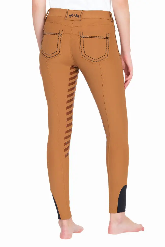 Equine Couture Ladies Nora Extended Knee Patch Breeches JPC Equestrian