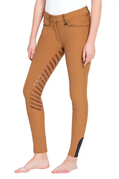 Equine Couture Ladies Nora Extended Knee Patch Breeches JPC Equestrian