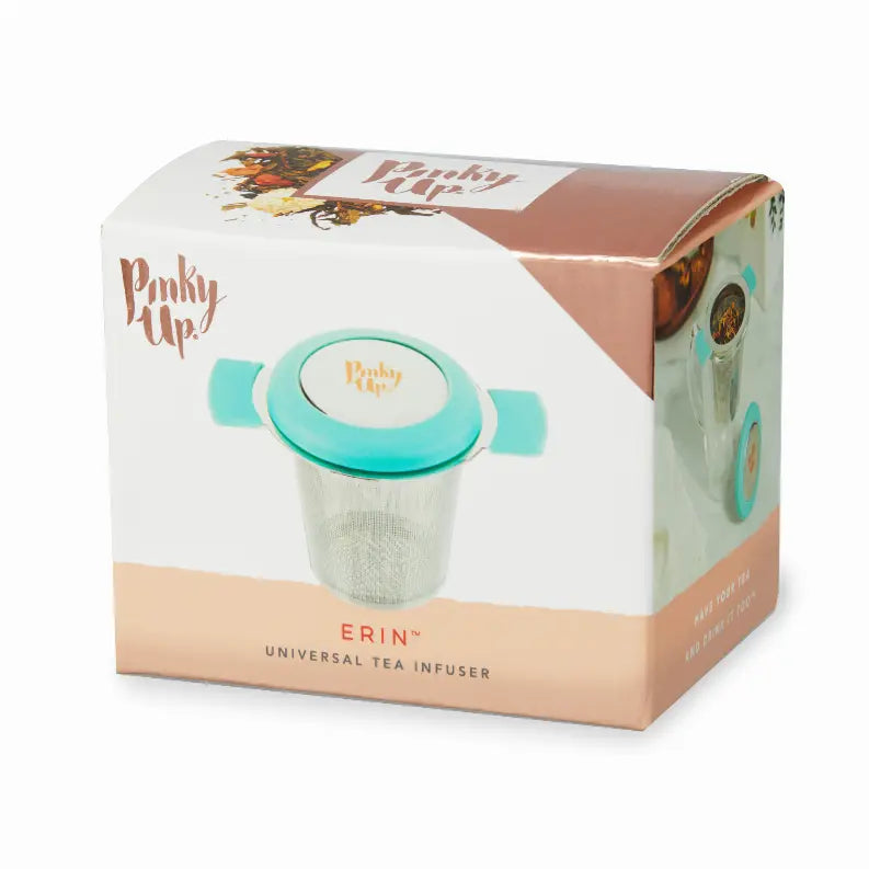 Erin Turquoise Universal Tea Infuser in Turquoise by Pinky U True Brands