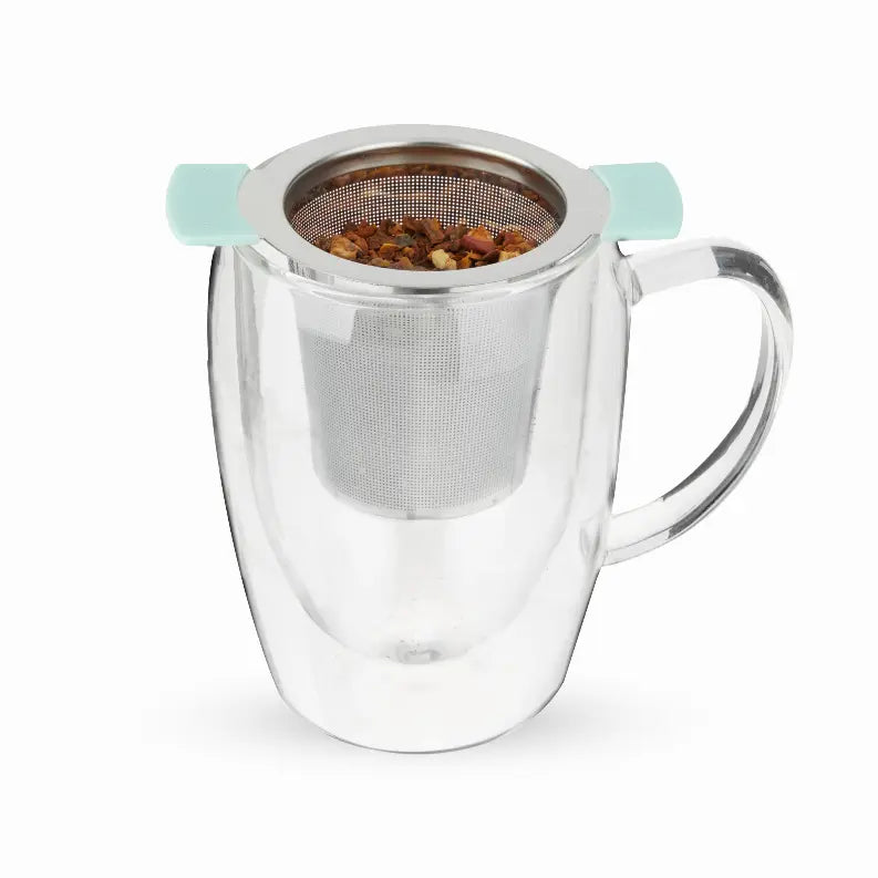 Erin Turquoise Universal Tea Infuser in Turquoise by Pinky U True Brands