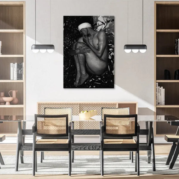 Erotica Swaddle Glass Wall Art Monique Store