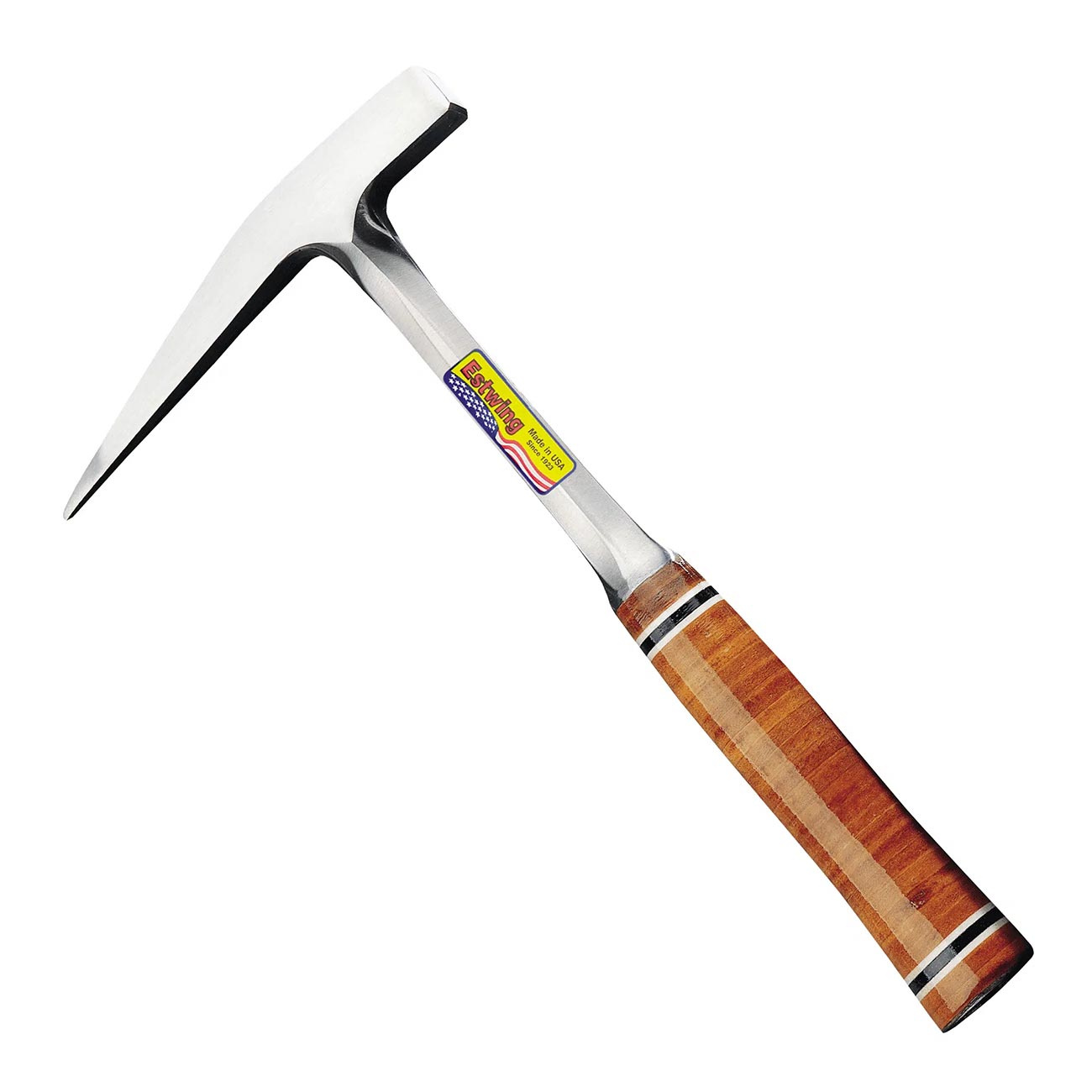 Estwing 13 Oz. Lightweight Smooth Face Rock Pick - Leather Grip ESTWING