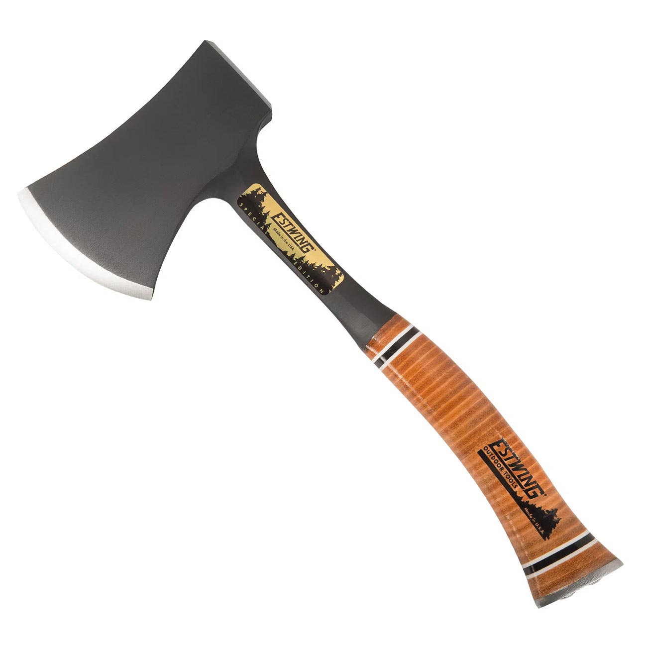 Estwing 14" 'special Edition' Sportsman's Axe With Leather Grip ESTWING