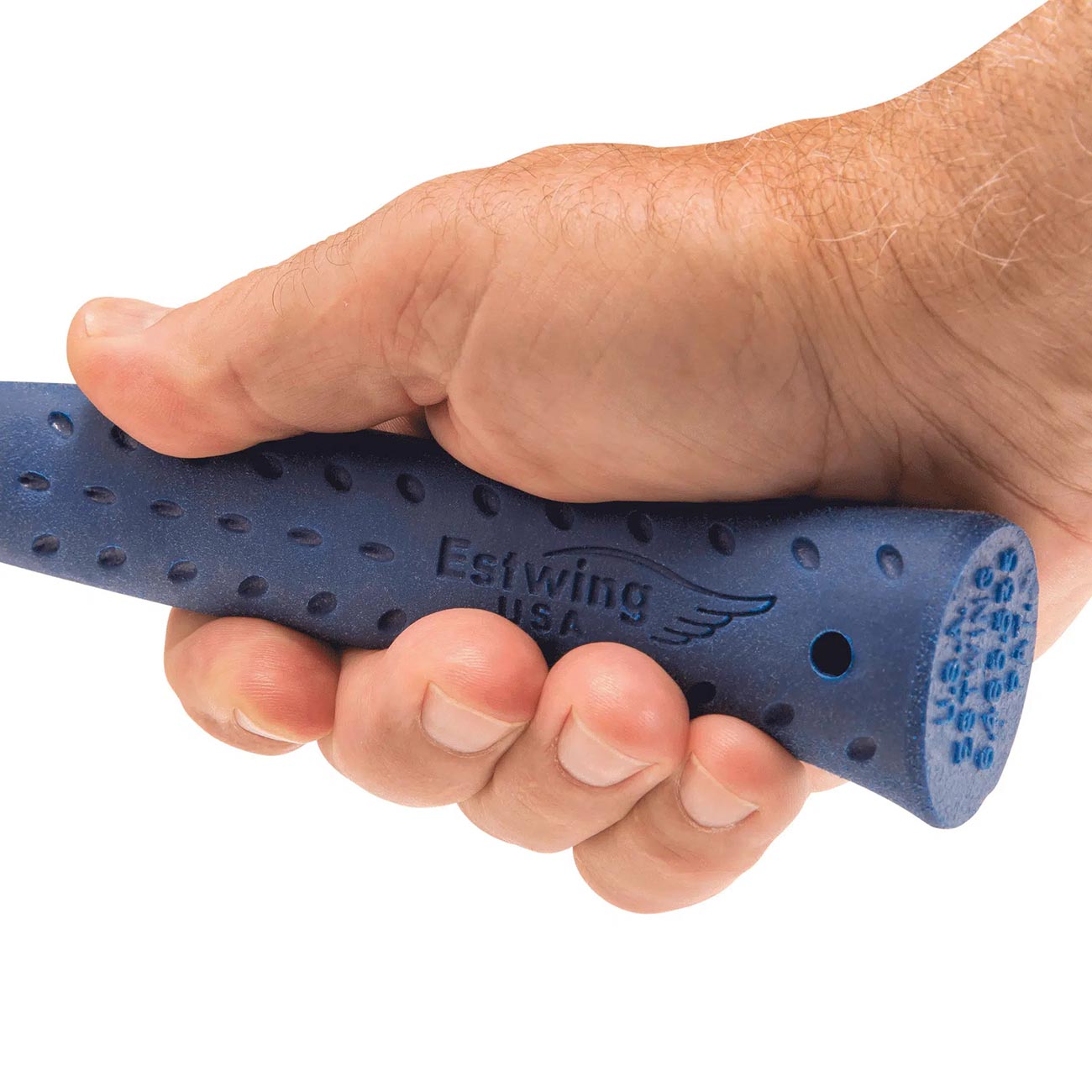 Estwing 16 Oz. Ballpeen Hammer With Blue Shock Reduction Grip ESTWING