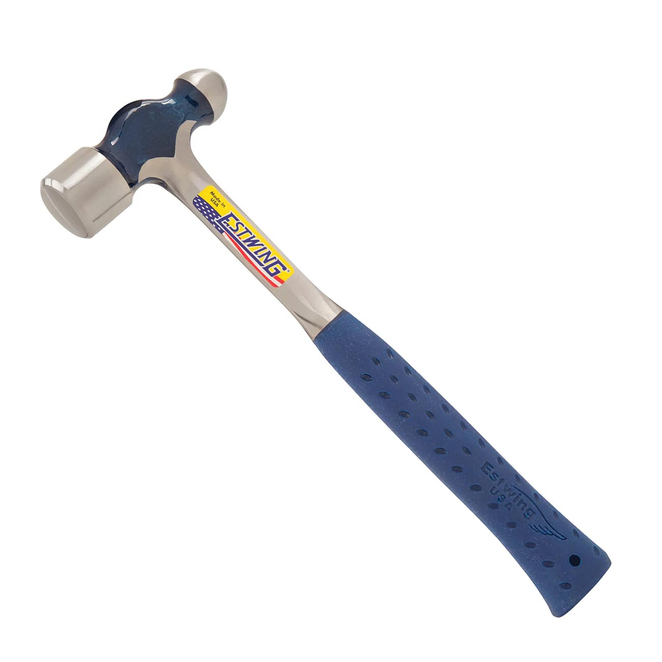 Estwing 32 Oz. Ball Peen Hammer - Blue Shock Reduction Grip ESTWING