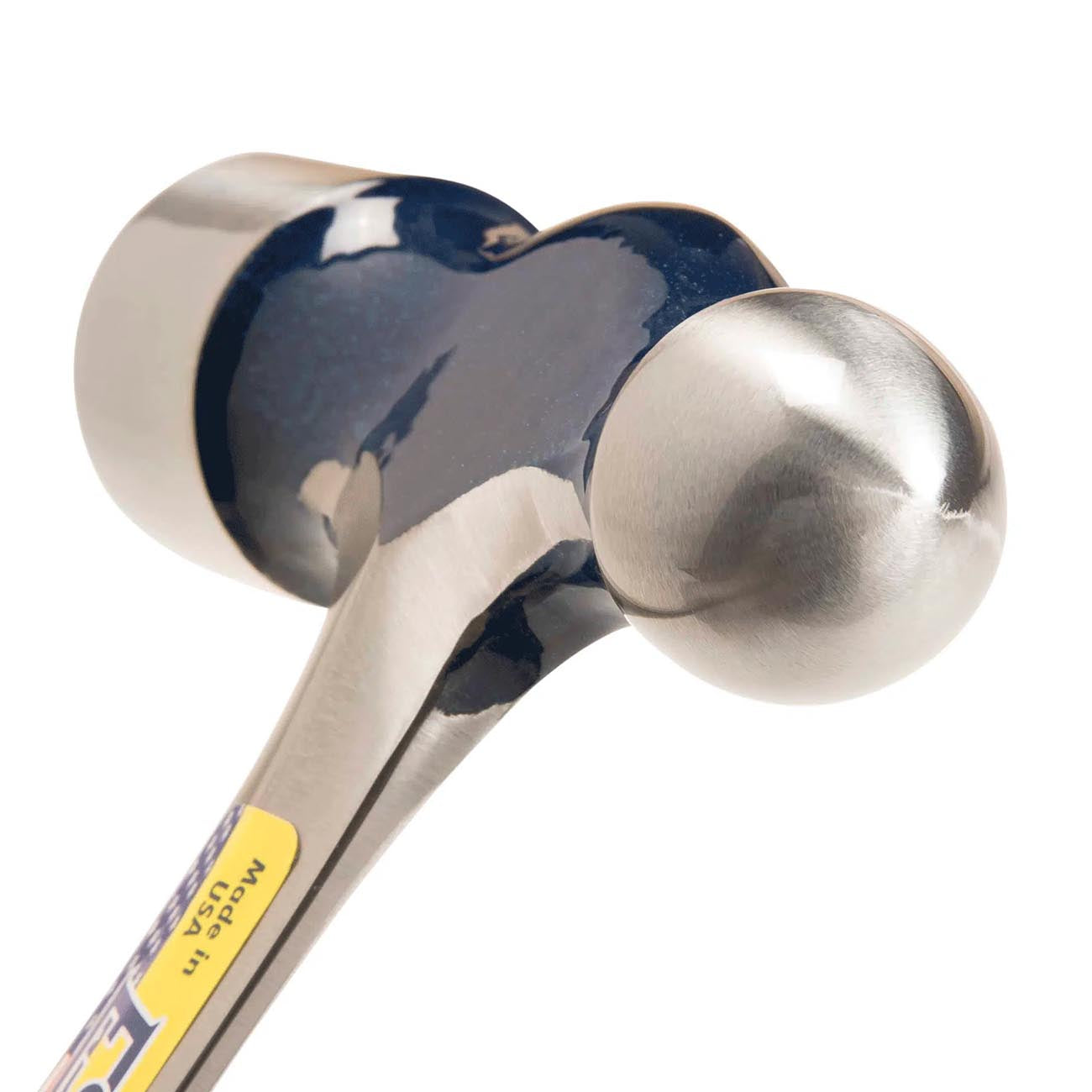 Estwing 8 Oz. Ball Peen Hammer With Blue Vinyl Shock Reduction Grip ESTWING