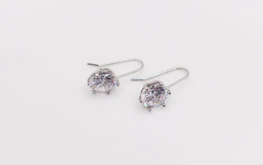Eternal Radiance Silver Dipped Earrings Maskup Corporation