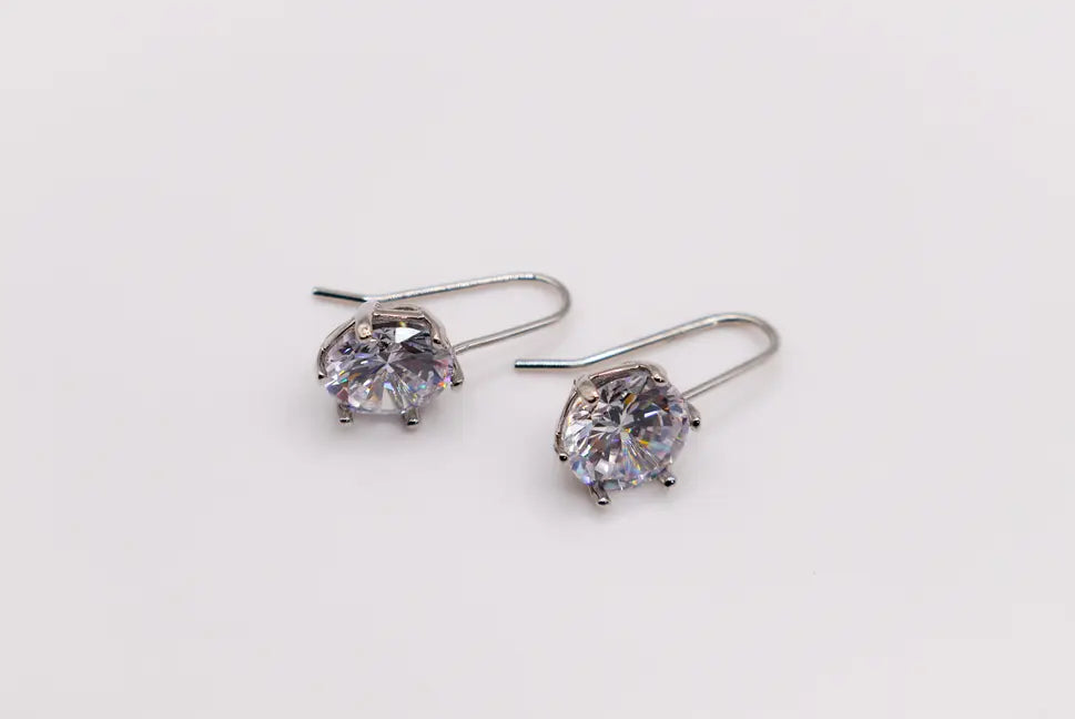 Eternal Radiance Silver Dipped Earrings Maskup Corporation