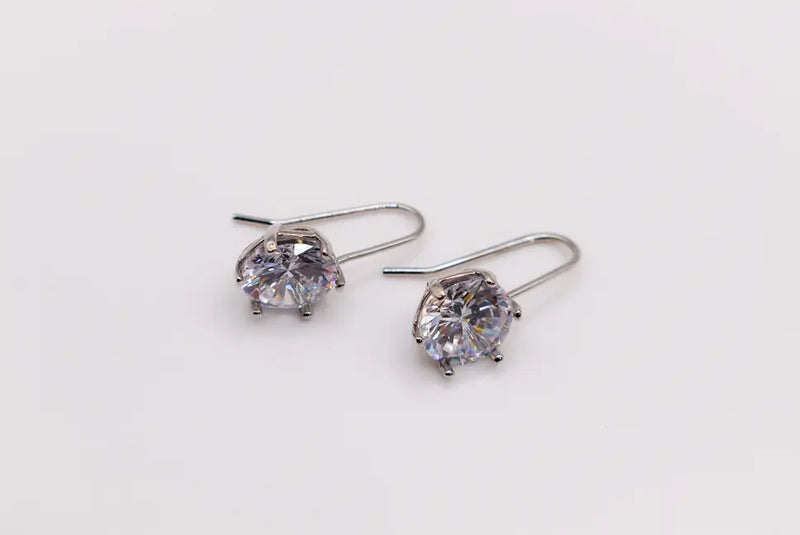 Eternal Radiance Silver Dipped Earrings Maskup Corporation