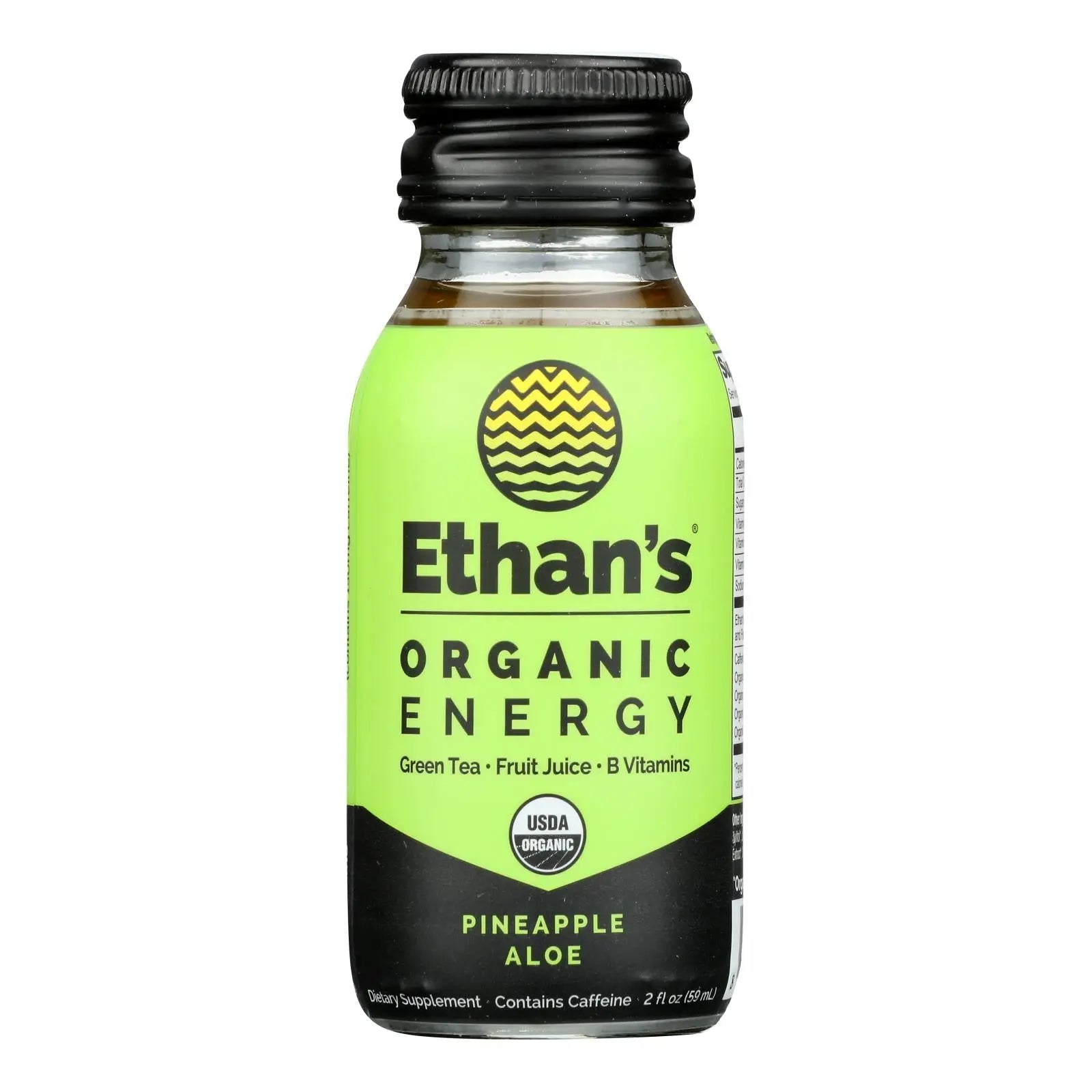 Ethan's - Energy Sht Pineap Aloe - Case Of 6-2 Fz Ethan's