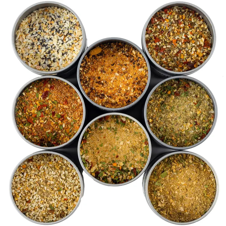 Everything But The...Everything Gift Set | 8 Gourmet Seasonings In A Handsome Gift Tin Gustus Vitae