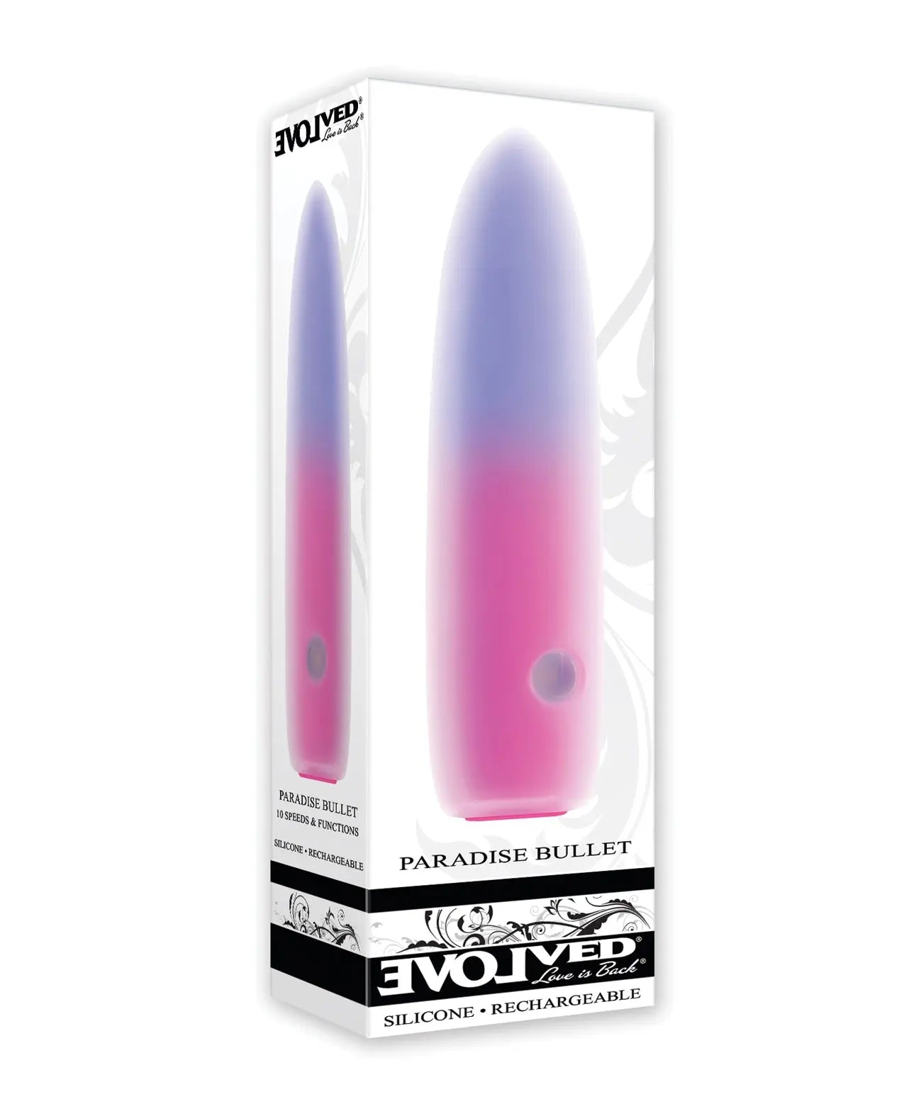 Evolved Paradise Bullet Mini Vibe - Pink/Purple Evolved Novelties INC
