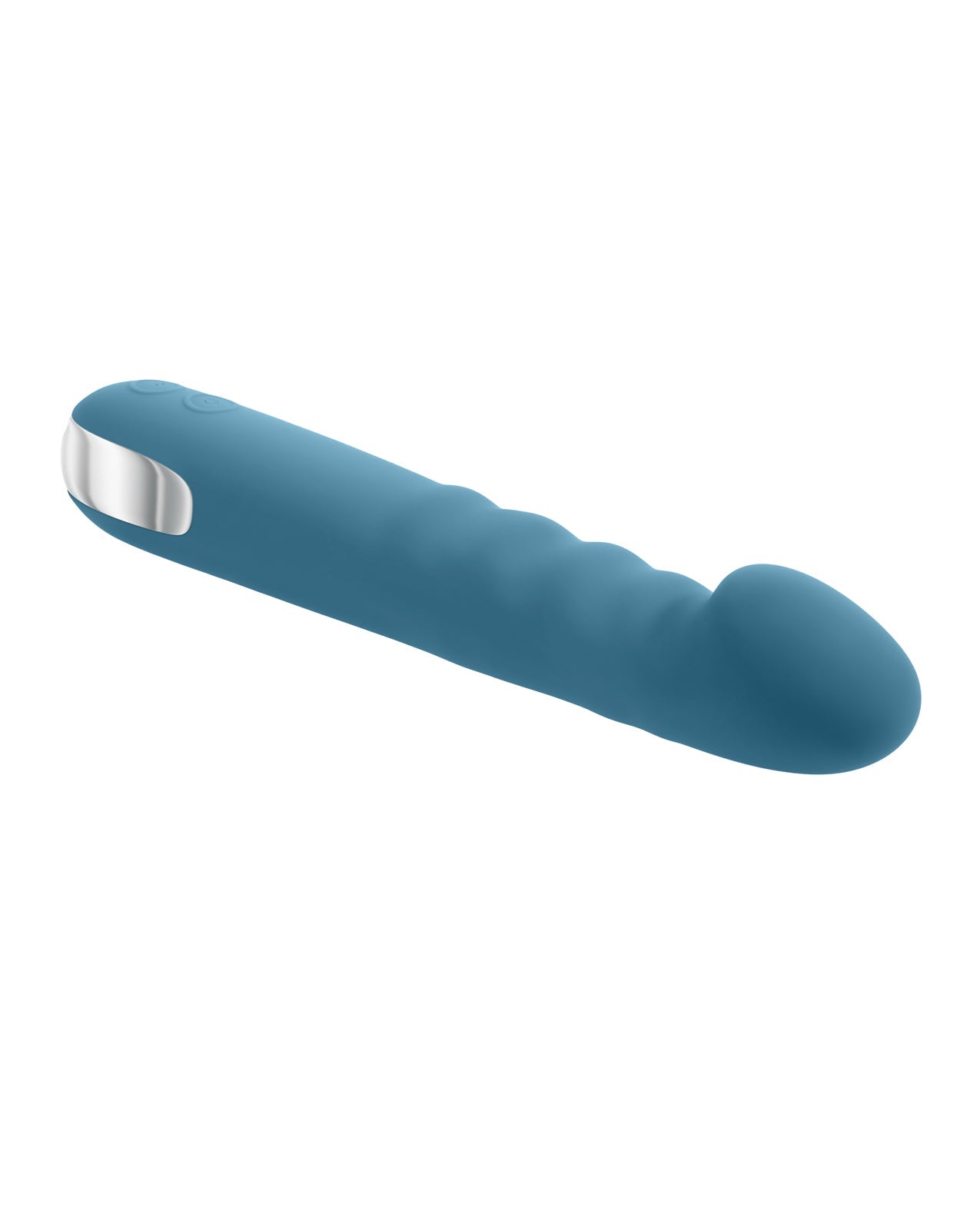 Evolved Queen of All Trades Thrusting & Rotating Vibrator - Teal - GreatEagleInc