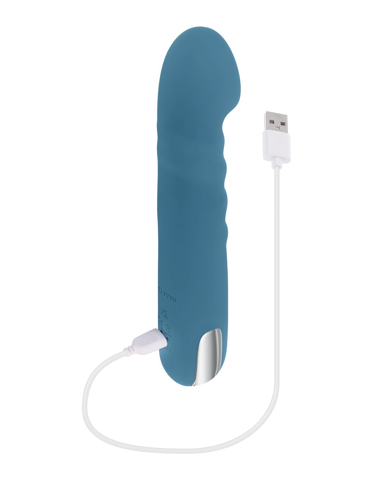 Evolved Queen of All Trades Thrusting & Rotating Vibrator - Teal - GreatEagleInc